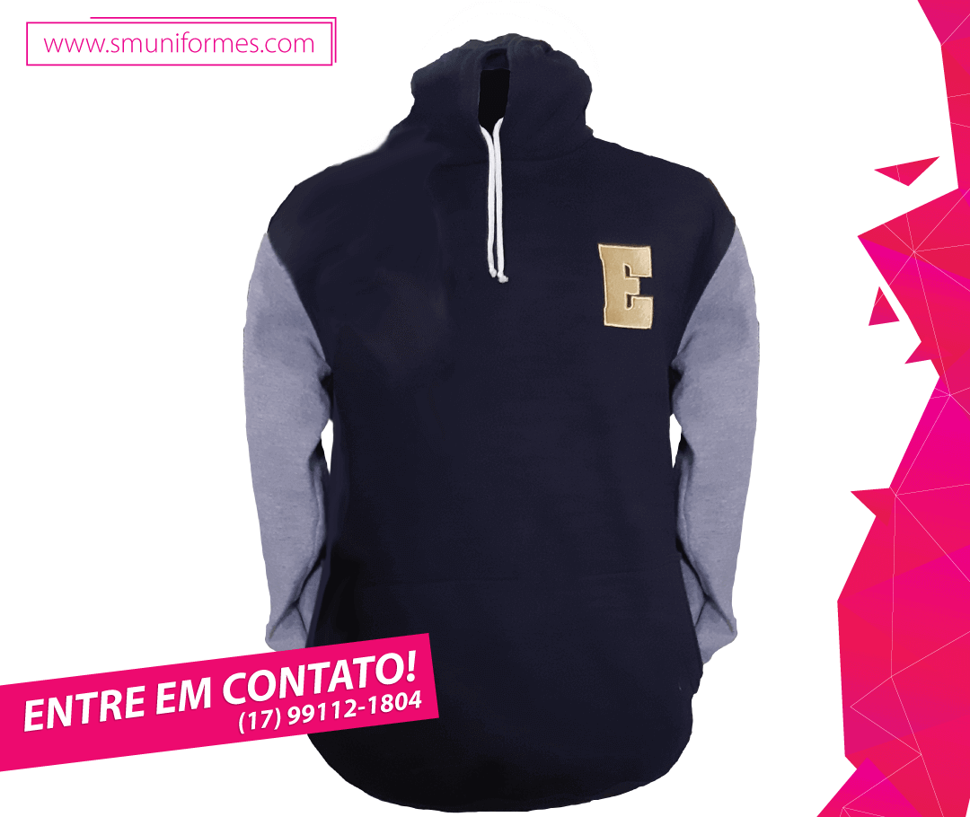 Moletom Faculdade - SM UNIFORMES RIO PRETO