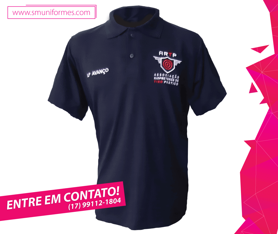 Camiseta Polo - SM UNIFORMES RIO PRETO