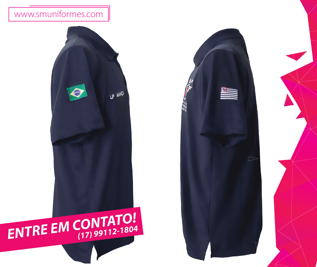 Camiseta Polo - SM UNIFORMES RIO PRETO