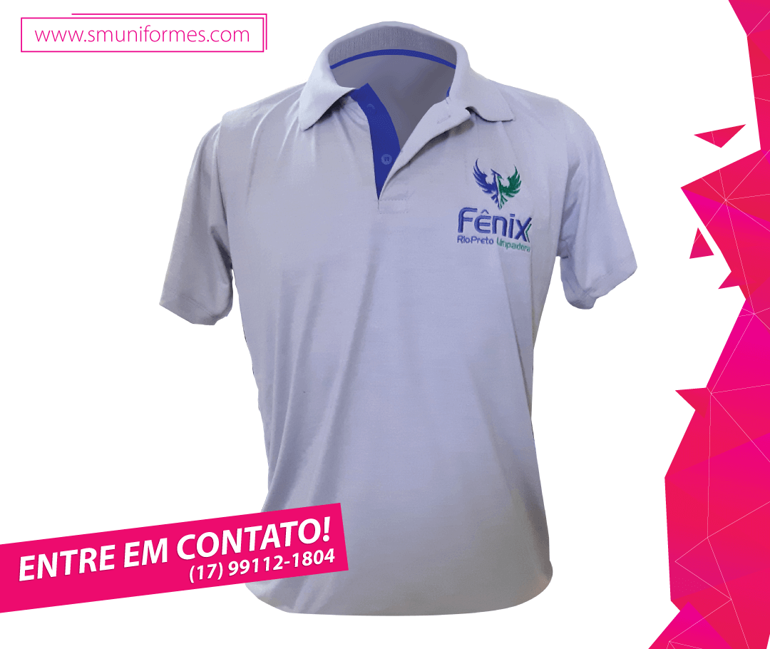 Camiseta Polo - SM UNIFORMES RIO PRETO