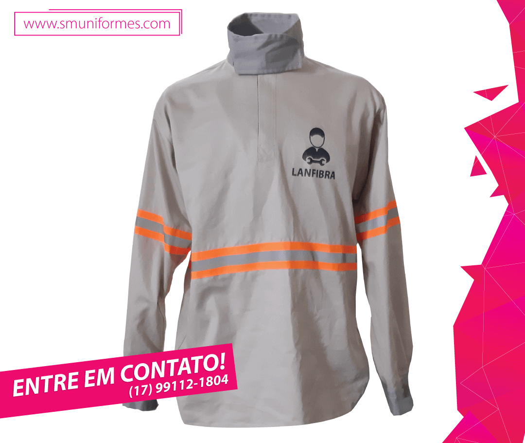 Jaleco Refletivo - SM UNIFORMES RIO PRETO